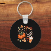 Tis The Season Pumpkin Season, Fall Harvest Autumn Sleutelhanger (Voorkant)