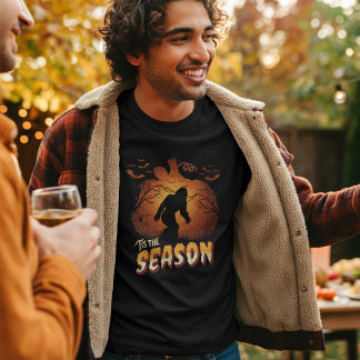 ’Tis the Season – Spooky Pompoen Geest Halloween T-shirt