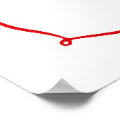 Tis the Season to be Married Bridal Shower Welcome Poster (Hoek)