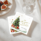 Tis the Season to be Married Wedding Servet