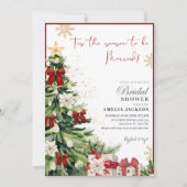 Tis the Season to Be Married Winter Bridal Shower Kaart (Voorkant)