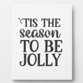 Tis The Season To Be New Year Celebration Retro Cl Fotoplaat (Voorkant)