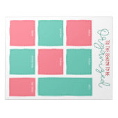 Tis the Season to be Organized Christmas Planner Notitieblok (Voorkant)