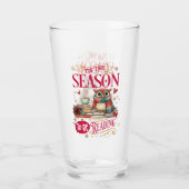 'Tis The Season to Be Reading Glas (Voorkant)