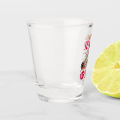 'Tis The Season to Be Reading  Shot Glas (Links)