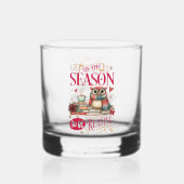 'Tis The Season to Be Reading  Whisky Glas (Voorkant)