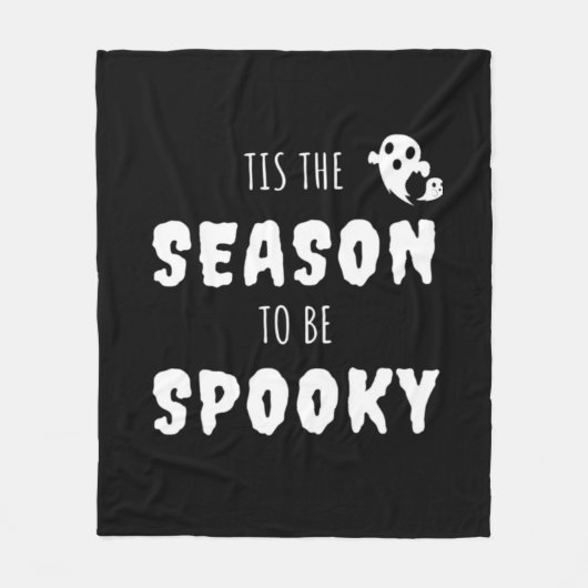 Tis The Season To Be Spooky Funny Design Fleece Deken (Voorkant)