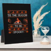 Tis The Season To Be Spooky Funny Trendy Fotoplaat (Zijkant)