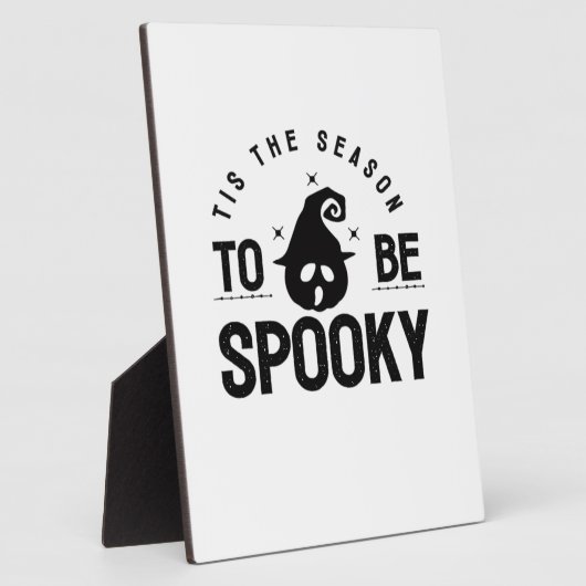 Tis The Season To Be Spooky Halloween Day Fotoplaat (Zijkant)