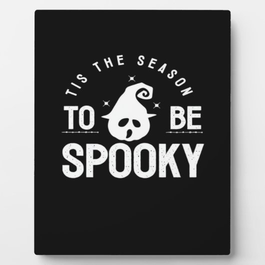 Tis The Season To Be Spooky Halloween Day Fotoplaat (Voorkant)