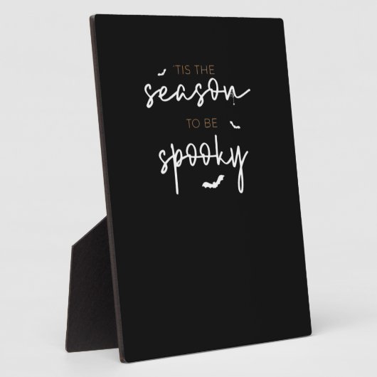 Tis The Season To Be Spooky Halloween Retro Classi Fotoplaat (Zijkant)