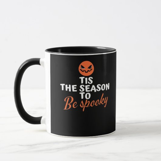 Tis The Season To Be Spooky Spirit Halloween Mok (Links)
