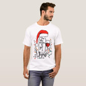 'Tis The Season to Get Tipsy T-shirt (Voorkant volledig)