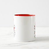 'Tis The Season to Get Tipsy Tweekleurige Koffiemok (Center)