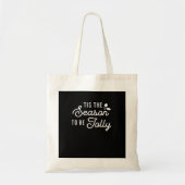 Tis The Season To Jolly Retro Style Tote Bag (Voorkant)
