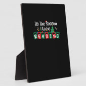 Tis The Season To Reading Christmas Teacher Book Fotoplaat (Zijkant)