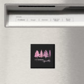 Tis The Season To Sparkle Christmas Tree Xmas Wome Magneet (Insitu (Vaatwasser))