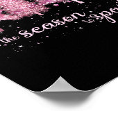 Tis The Season To Sparkle Christmas Tree Xmas Wome Poster (Hoek)