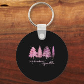 Tis The Season To Sparkle Christmas Tree Xmas Wome Sleutelhanger (Voorkant)