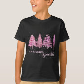 Tis The Season To Sparkle Christmas Tree Xmas Wome T-shirt (Voorkant)