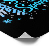 Tis The Season To Sparkle Snowflake Holiday Christ Poster (Hoek)