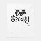 Tis The Season To Spooky Fleece Deken (Voorkant)
