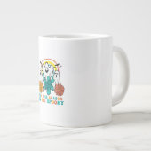 Tis The Season To Spooky Retro Halloween Women Grote Koffiekop (Voorkant rechts)