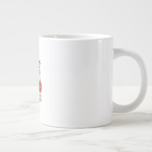 Tis The Season To Spooky Retro Halloween Women Grote Koffiekop (Rechts)