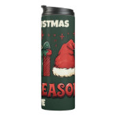 Tis the Season Tumblr – Festive Holiday Tumbler Thermosbeker (Geroteerd rechts)