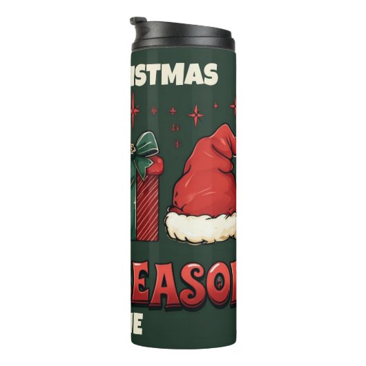 Tis the Season Tumblr – Festive Holiday Tumbler Thermosbeker (Geroteerd rechts)