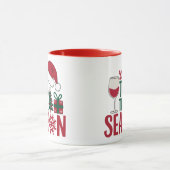 ’Tis the Season – Wijn & Kerst Mok (Midden)