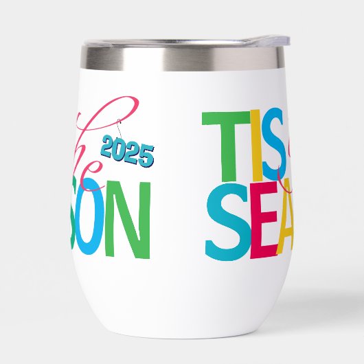 Tis the Season Wine Tumbler (Links)