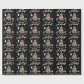 Tis the Season Wizard School Christmas Cozy Magic Cadeaupapier (Vlak)