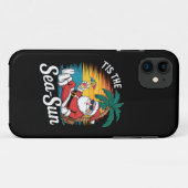 Tis The Zee Zon Santa Strand Kerstmis In Juli  Case-Mate iPhone Case (Achterkant (horizontaal))