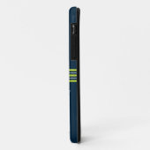 Tisbury - Navy Groen Wit - iPhone 5 Hoesje (Achterkant/links)