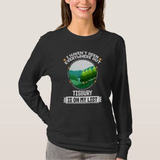Tisbury staat op mijn lijst Natuur  Buiten Bomen W T-shirt