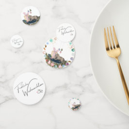 Tisch Konfetti Weihnachtsmotiv mit Pferd Confetti