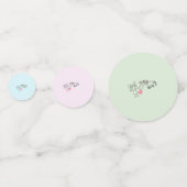 Tischdekoration, Osterdekoration Konfetti Confetti (Achterkanten)