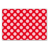 Tischkarten Weißpunkt Kaart (Achterkant)