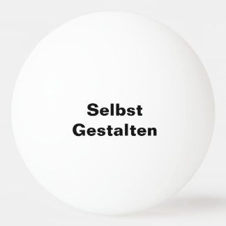 Tischtennisbälle Selbst Gestalten - Pingpongbal