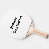 Tischtennisschläger Selbst Gestalten - Tafeltennisbatje (Zijkant)