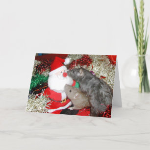 Tish en Vixen mok Santa Feestdagen Kaart