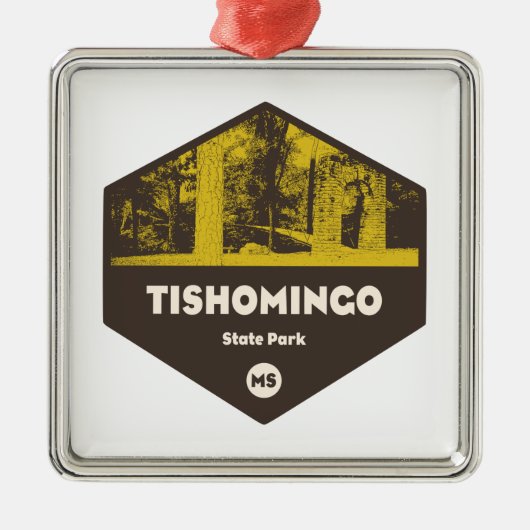 Tishomingo State Park Mississippi Metalen Ornament (Voorkant)