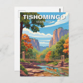 Tishomingo State Park Mississippi Reizen Briefkaart (Voorkant / Achterkant)