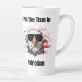 Tism in patriottisme latte mok (Rechts)