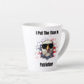Tism in patriottisme latte mok (Rechterhoek)