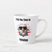 Tism in patriottisme latte mok (Rechts)