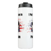 Tism in patriottisme thermosbeker (Voorkant)