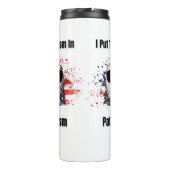 Tism in patriottisme thermosbeker (Achterkant)