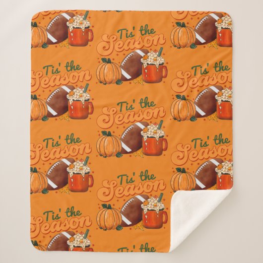 Tiss het seizoen voor Football Sherpa Deken (Voorkant)